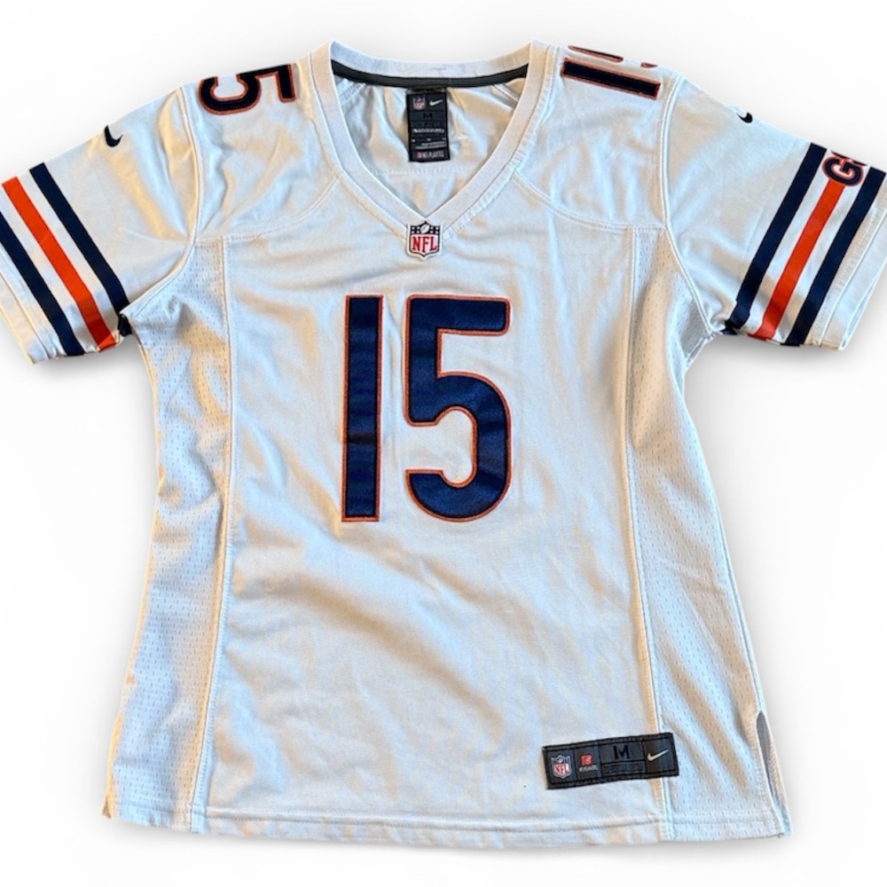 NFL NIKE CHICAGO BEARS BRANDON MARSHALL #16 AWAY JERSEY IN WHITE 2012-14 MEDIUM